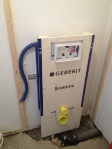 Hangwc Geberit Sanbloc